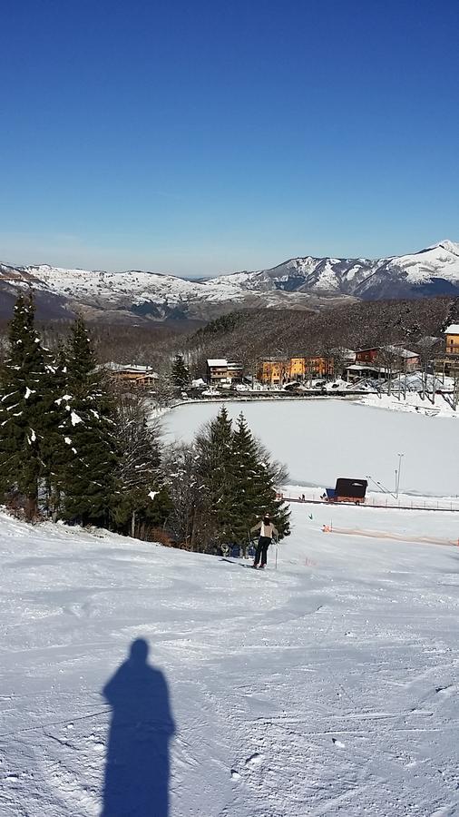 Albergo Diana Cerreto Laghi Bagian luar foto