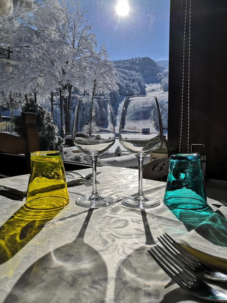 Albergo Diana Cerreto Laghi Bagian luar foto